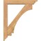 Ekena Millwork Imperial Traditional Smooth Bracket w/ Offset Brace, Western Red Cedar, 5 1/2"W x 30"D x 36"H BKT0604X30X36IMP01SWR - alternate 3